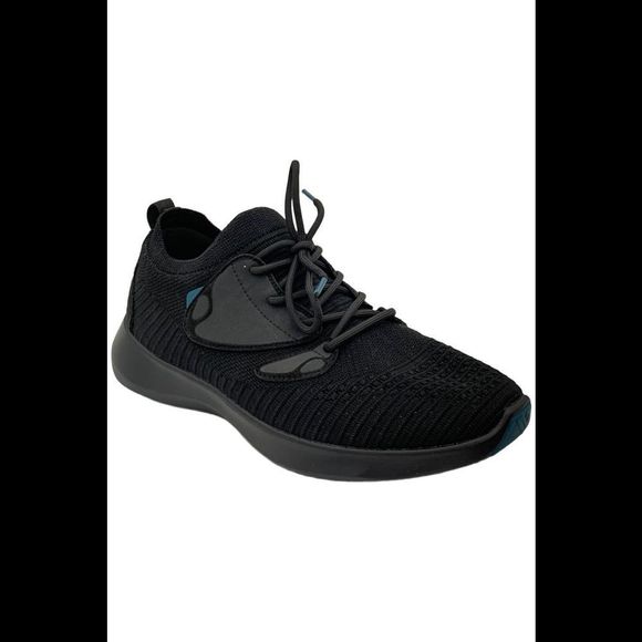 Vessi Men's Everyday 2.0 Mover Sneaker Onyx Black On Black - Medium - Picture 1 of 3